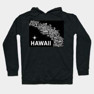 Hawaii Map Hoodie